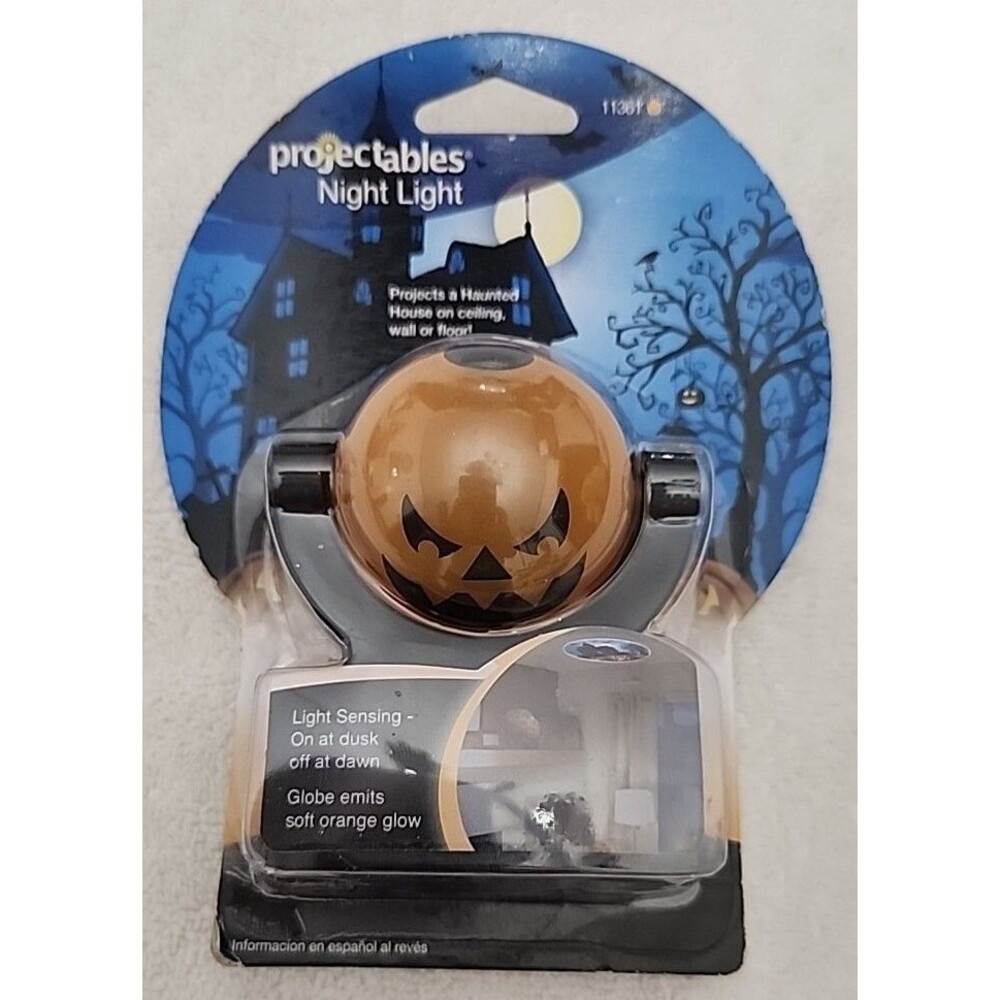 Night Light Halloween Light Sensing Led Haunted House Projection New Sealed